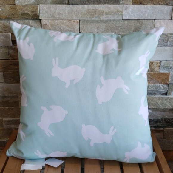 Adorable Bunny In A Basket Pillow - Picture 4 of 4